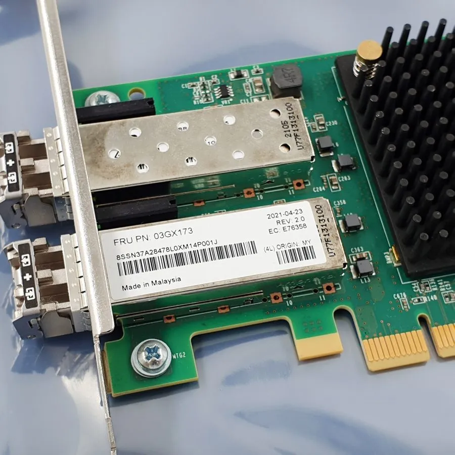Контроллер IBM 03GX173 Emulex LPe35002 32Gb Dual Port Fibre Channel HBA PCIe Ada