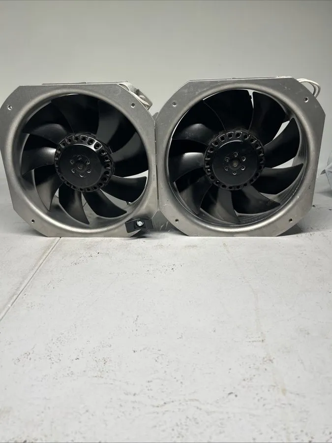 Вентилятор 2 EBM-PAPST W2E200-HH82-01 Tube Axial Fan 500CFM Flow, 115VAC, 225x22
