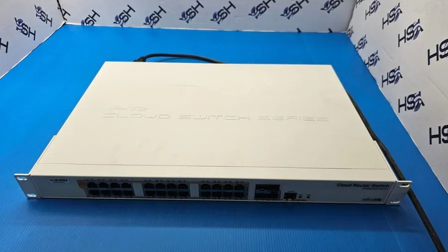 Коммутатор Mikrotik CRS328-24P-4S+RM 24 Port Gigabit Ethernet Router/switch PoE 