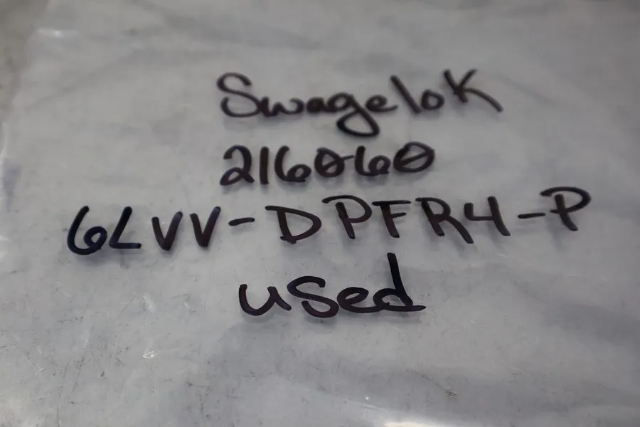 Клапан Swagelok 6LVV-DPFR4-P Diaphragm Valve 1/4" FVCR Stainless Steel