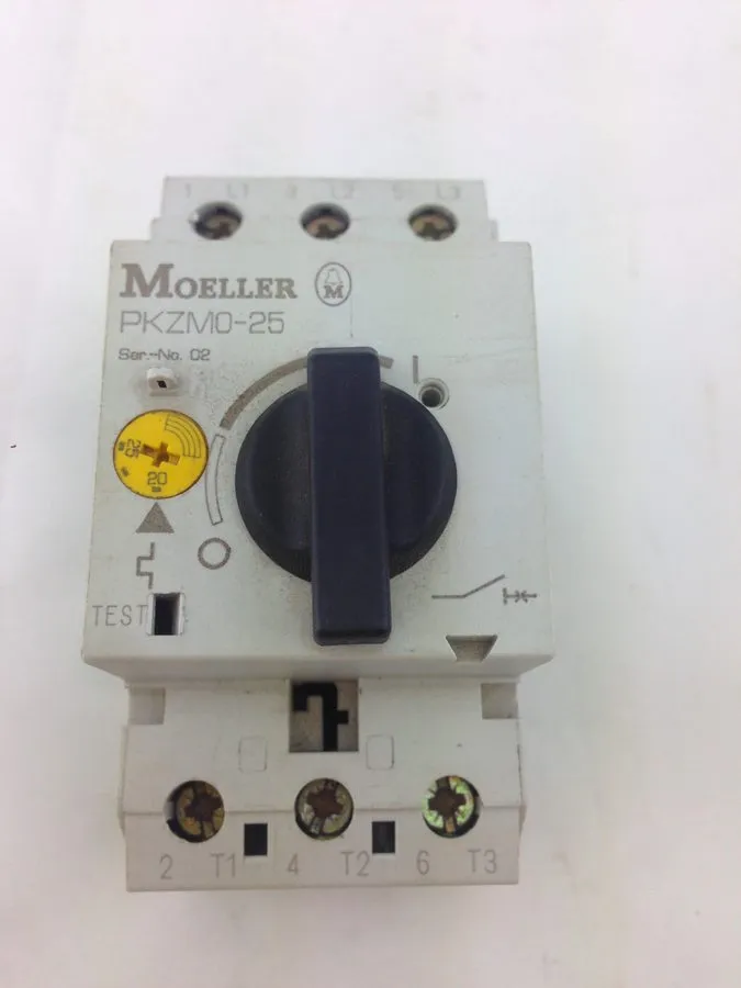 Автоматический выключатель MOELLER PKZM0-2.5 MOTOR PROTECTION CIRCUIT BREAKER 1.