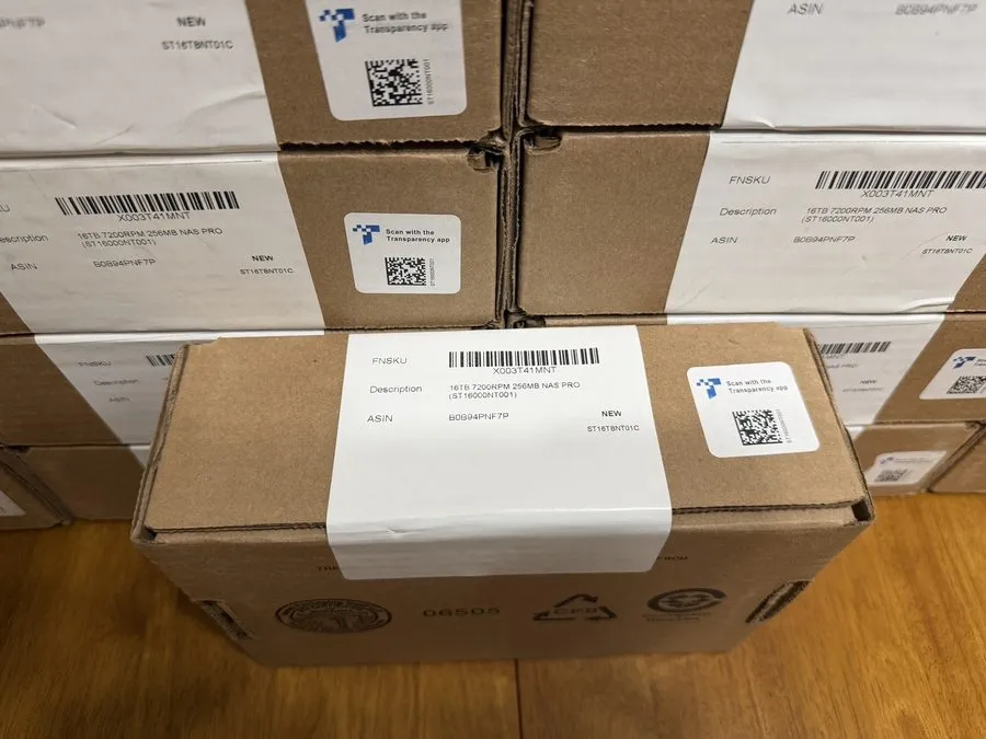 Жёсткий диск Seagate IronWolf Pro 16TB NAS HDD ST16000NT001 7200RPM 256MB 3.5” S — фото лота 2