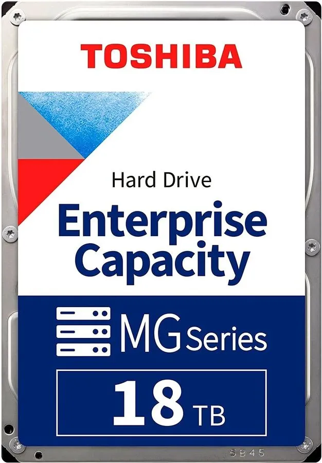 Жёсткий диск Toshiba 18TB 7200RPM 512e 3.5" SATA Enterprise Desktop Hard Drive M