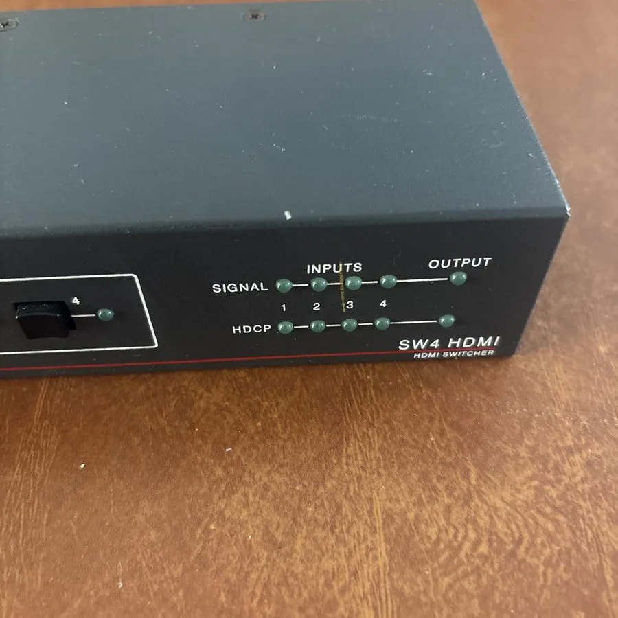 Блок питания Extron SW4 HDMI Switcher 4x1 4channel HDMI switcher no power supply — фото лота 1