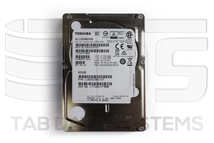 Жёсткий диск Dell 990FD AL13SXB600N 600GB 15K SAS 6Gb/s 2.5" 64MB Enterprise HDD