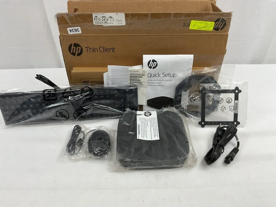 Тонкий клиент HP Elite t655 Thin Client AMD Ryzen R2314 4GB RAM 64GB Storage No 