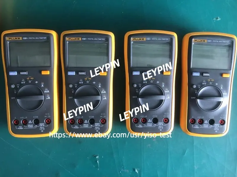 Мультиметр Fluke digital multimeter 15B+instrument automatic range AC/DC 1000V v