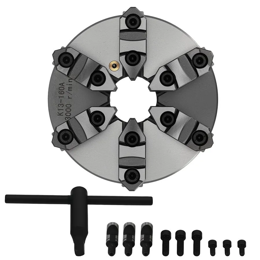 Режущий инструмент Cast Iron Self Centering 6-Jaw Lathe Chuck K13-160A D1-4 160m