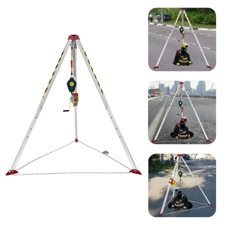 Оборудование видеонаблюдения Confined Space Tripod Kit 1200lbs Portable Rescue T