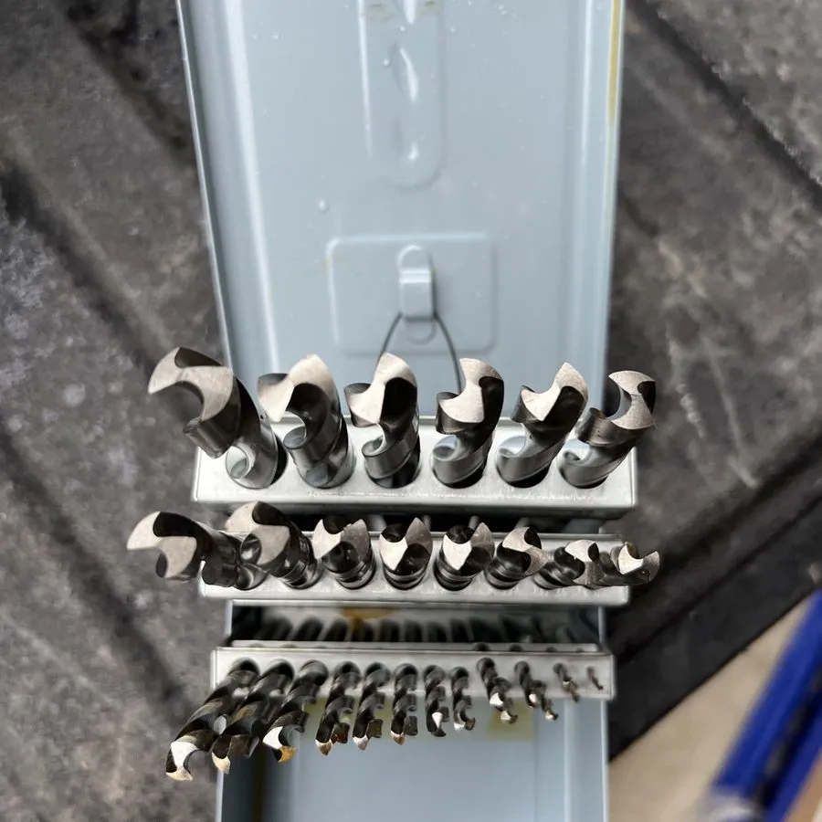 Режущий инструмент Set HSS Drill Bits Black Gold Multi-Bits Twist Metal Drill Bi — фото лота 1