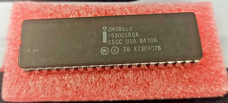 Микросхема M38510/53001BQ TEXAS INSTRUMENTS IC 8086, MICROCIRCUIT, DIP — фото лота 2