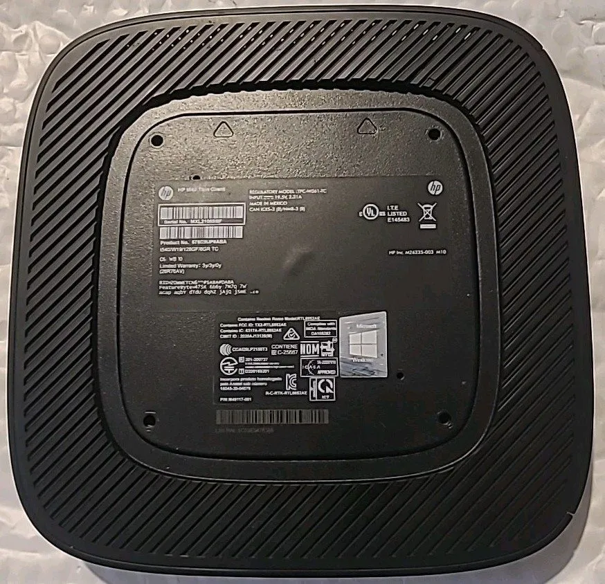 Тонкий клиент HP T540 Thin Client AMD Ryzen R1305g 4GB RAM No Drive/OS USFF Desk — фото лота 1