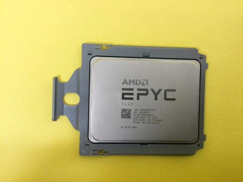 Процессор AMD EPYC 7443 24 Core 2.85GHz 200W CPU Unlocked 100-000000340 Milan 24
