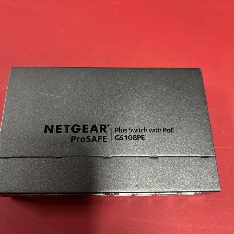 Коммутатор NETGEAR PROSAFE GS108PE V3 8-PORT GIGABIT MANAGED POE SWITCH — фото лота 1