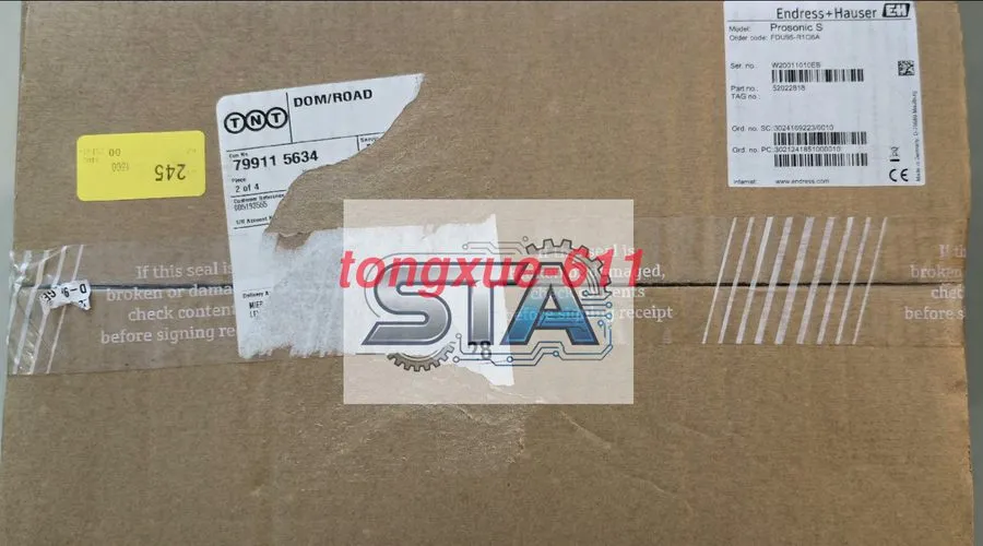 Ультразвуковой датчик E+H FDU95-R1G6A Ultrasonic Level Transmitter Probe Shippin