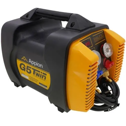 Станция обслуживания кондиционеров Appion G5TWIN Refrigerant Recovery Machine — фото лота 4