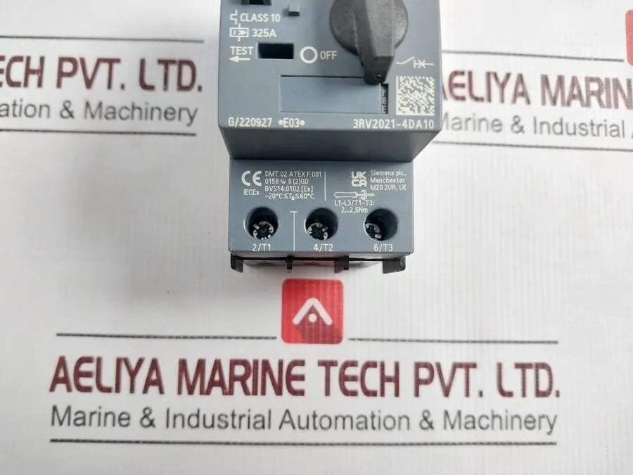 Автоматический выключатель SIEMENS Motor Protection Circuit Breaker 3RV2021-4DA1