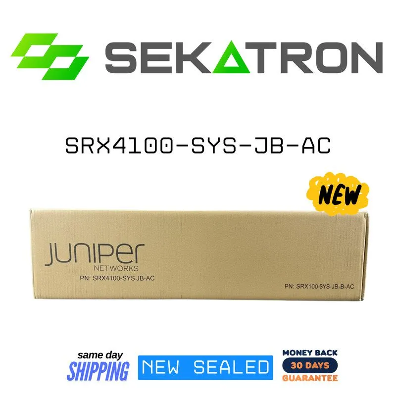 Межсетевой экран Juniper SRX4100-SYS-JB-AC 8-Port 10G SFP+ Secure Services Gatew