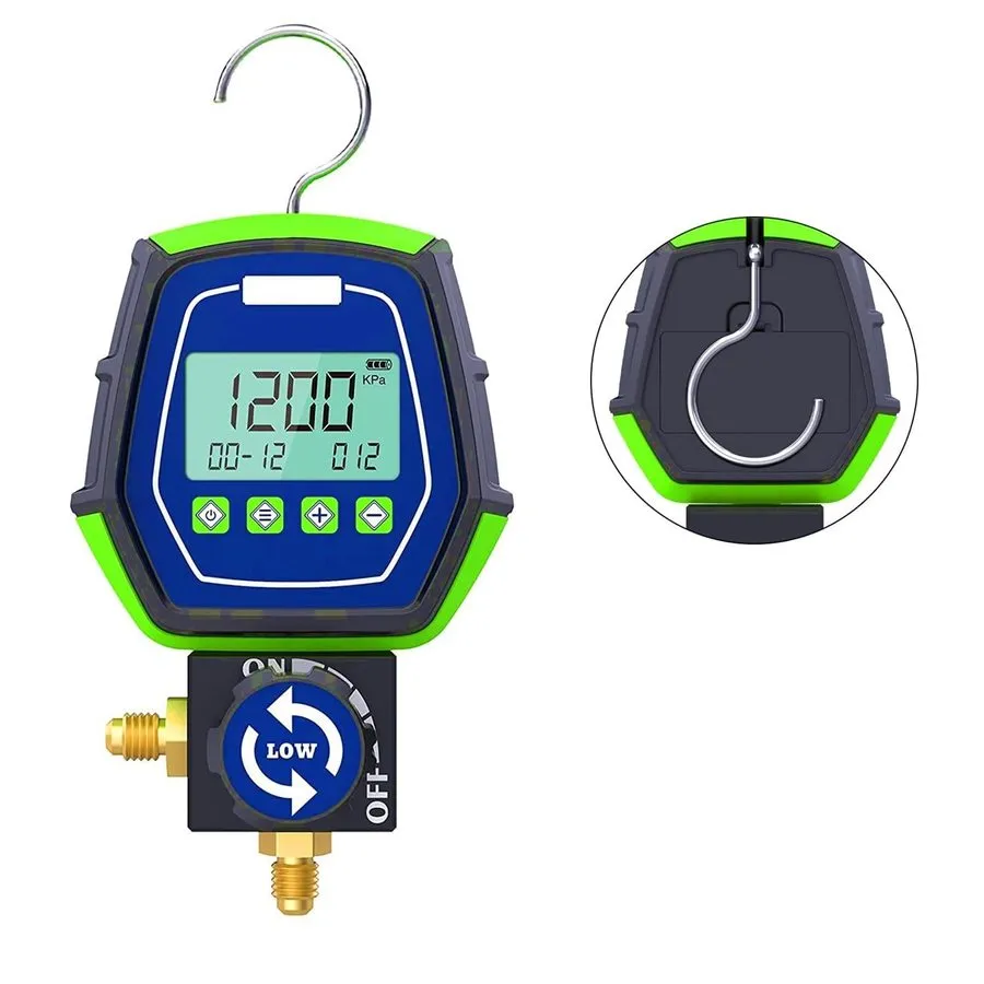 Насос 3.6CFM Mini Split HVAC Vacuum Pump & Gauge Set для Efficient R410A/R22 Ser — фото лота 1