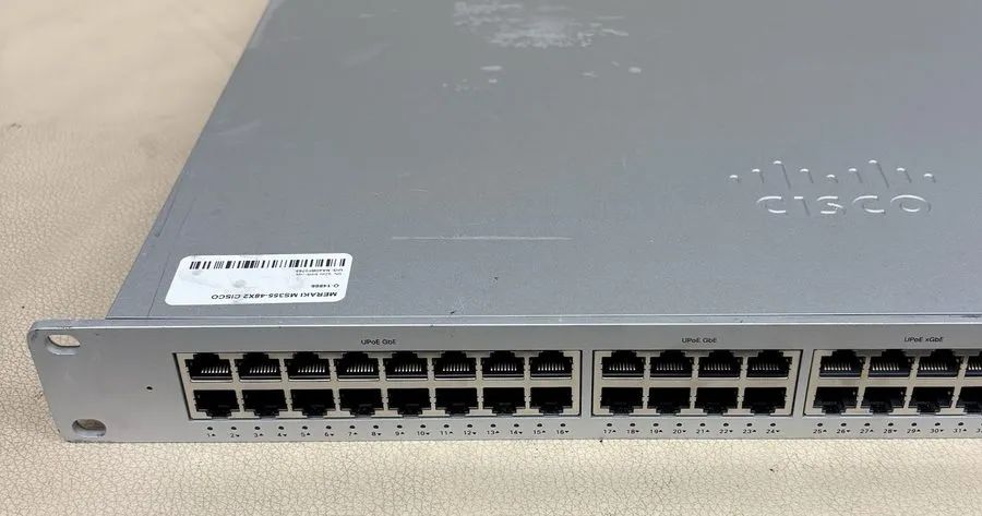 Коммутатор Meraki Cisco MS355-48X2-HW 48-Port Multi-Gigabit PoE Switch & Unclaim