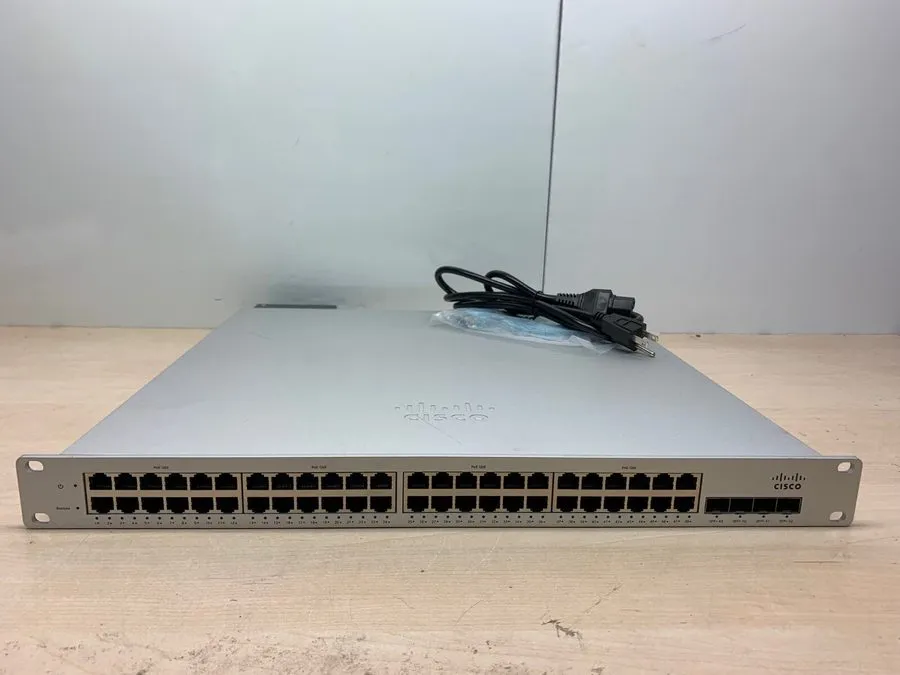 Коммутатор Cisco Meraki MS320-48LP-HW 48 Port POE Gigabit Switch Unclaimed