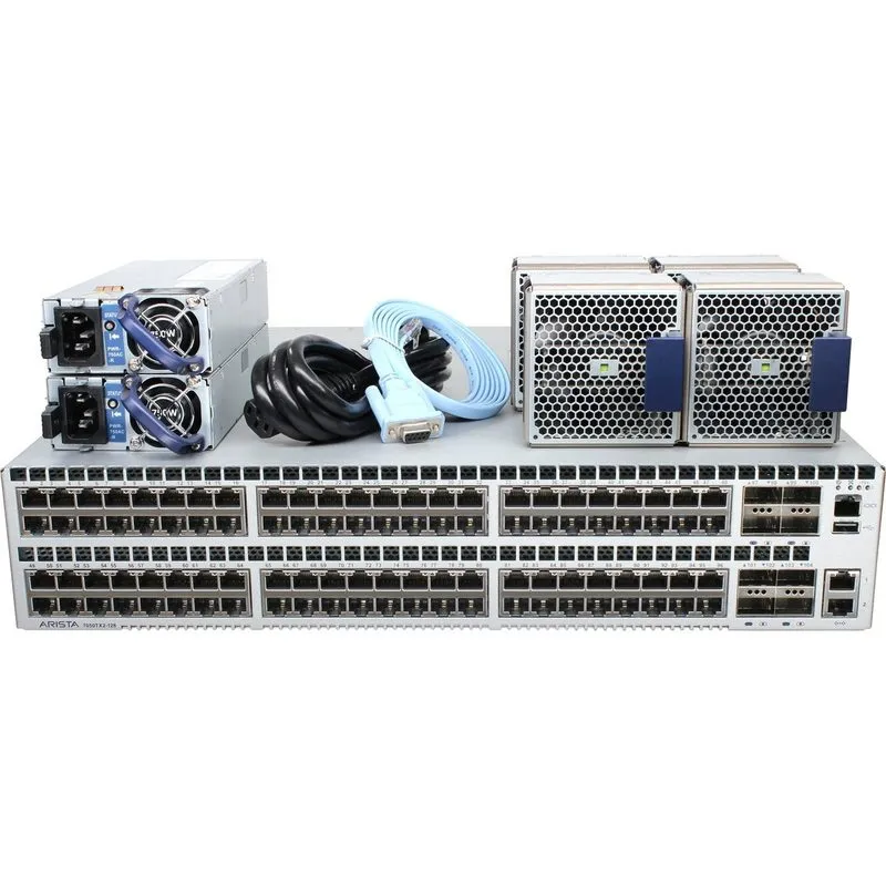 Коммутатор Arista DCS-7050TX2-128-R 96P 10GbE RJ45 8P 40GbE QSFP+ Switch — фото лота 1