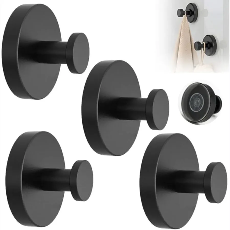 Вакуумная присоска Suction Cup Hooks для Shower Wall No Drill Hook Removable Reu — фото лота 1