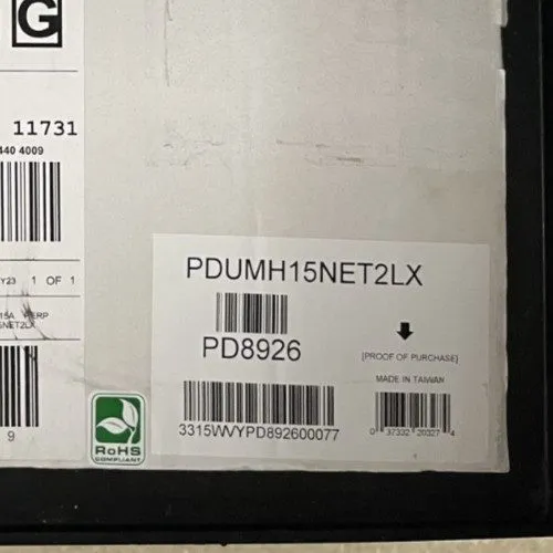 Блок розеток PDU Tripp Lite PDUMH15NET2LX Switched PDU 120V 1.4kW 15A 8 Outlets