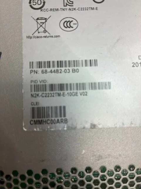 Объектив Cisco N2K-C2348UPQ-10GE 48-Port 10GE SFP+ 6x 40G QSFP Fabric Extender