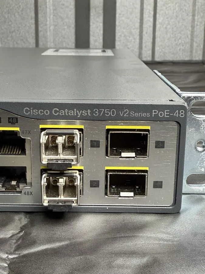 Коммутатор CISCO WS-C3750X-48P-E 48-PORT IP SERVICES W/ C3KX-NM-1G