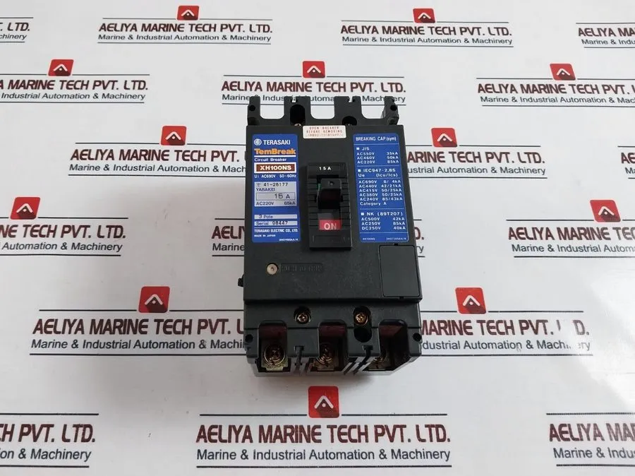 Автоматический выключатель Terasaki XH100NS Molded Case Circuit Breaker 75A 3 Po