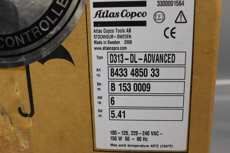 Пневмооборудование Atlas Copco D313-DL-Advanced Tensor DL Drive 8433485033 150W 
