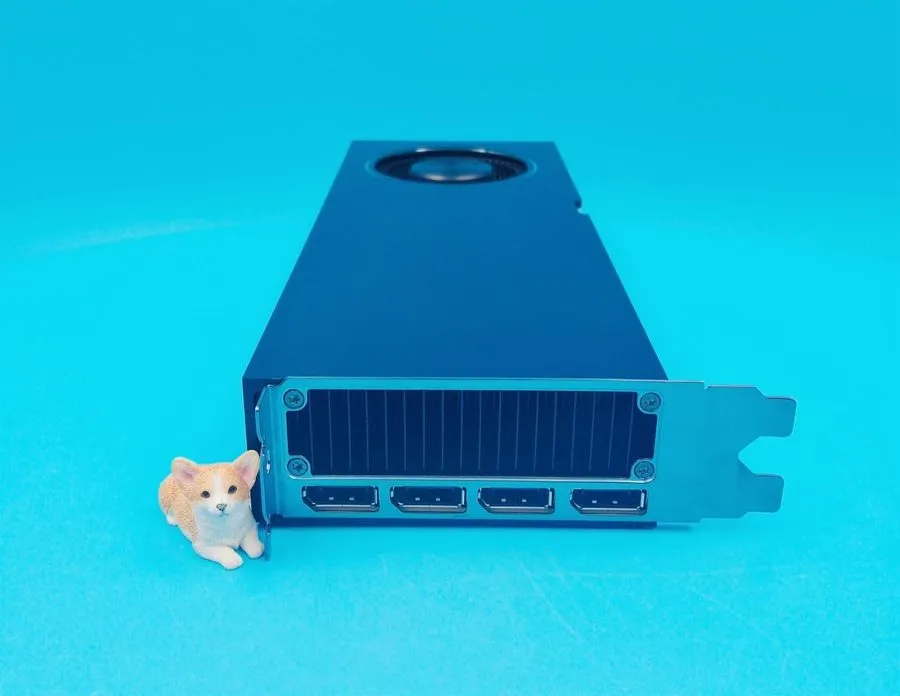 GPU-ускоритель HP NVIDIA RTX A6000 48GB GDDR6 Workstation Graphics Card N23440-0 — фото лота 2