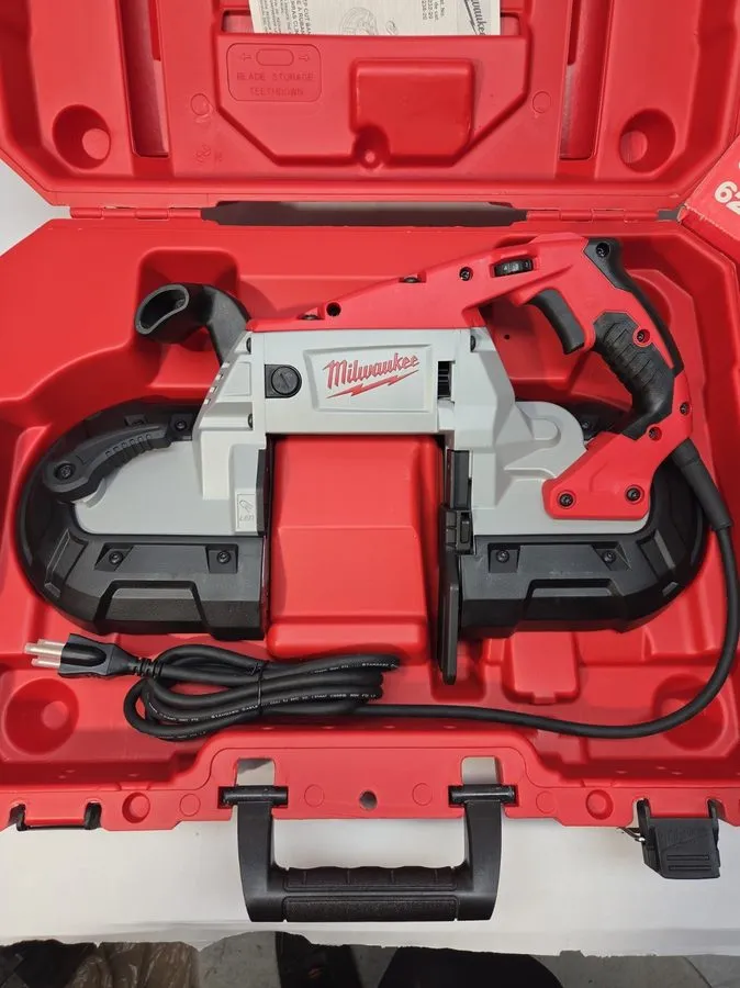 Оборудование ЧПУ Milwaukee 6232-21 120V AC Deep Cut Band Saw Sealed Fast — фото лота 2