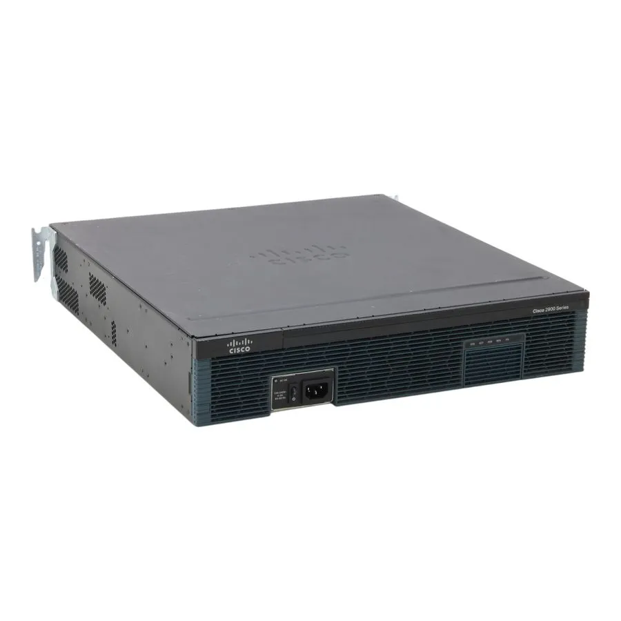 Маршрутизатор Cisco 2921/K9 3-Port Gigabit Integrated Services Router ISR