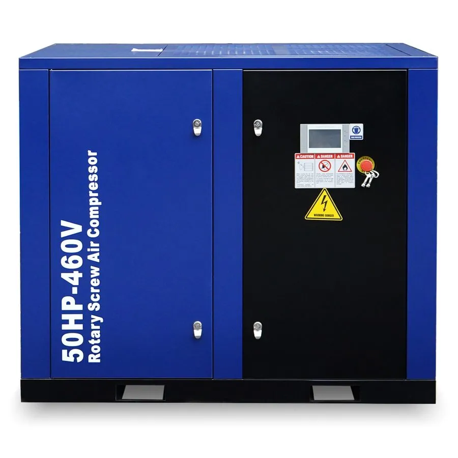 Компрессор Rotary Screw Air Compressor System 3 Phase 37KW 50HP 219CFM 125PSI 46 — фото лота 1