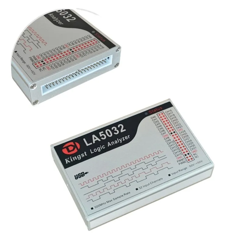 Логический анализатор USB Logic Analyzer LA5032 500MHz Max Sample Rate 32 Channe