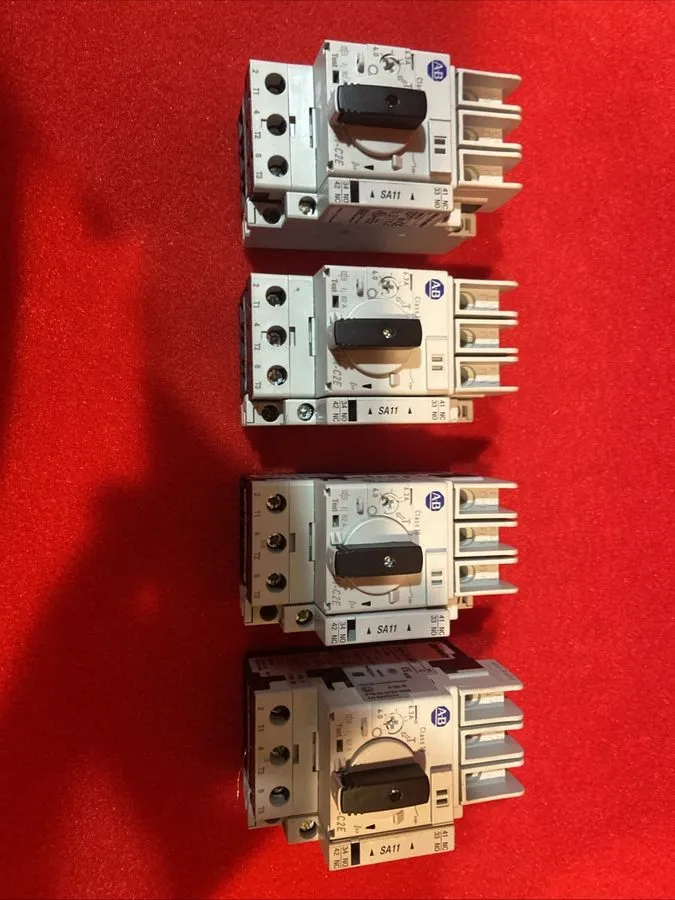 Автоматический выключатель Allen Bradley 4-6.3A 3 Pole Motor Protection Circuit  — фото лота 2