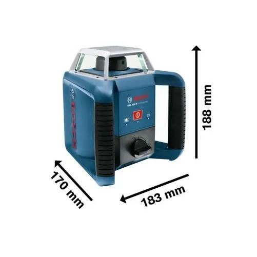 Геодезический прибор Bosch Professional Rotation Laser Set Range 20m GRL 400 H B — фото лота 1