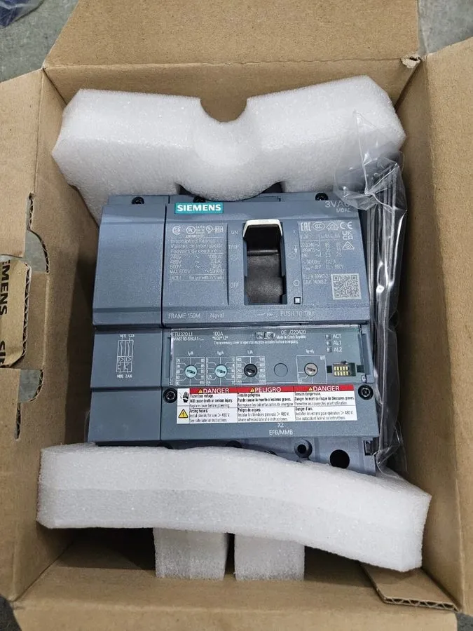 Автоматический выключатель Siemens 3VA6110-5HL41-0AA0 Circuit Breaker 100A with 