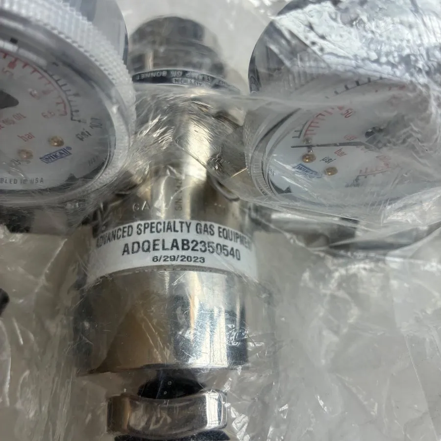 Трубопроводная арматура ASGE BSG2-50 2-Stage High Purity Gas Regulator CGA-540 3 — фото лота 2