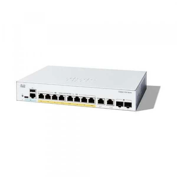 Коммутатор Cisco C1300-8P-E-2G