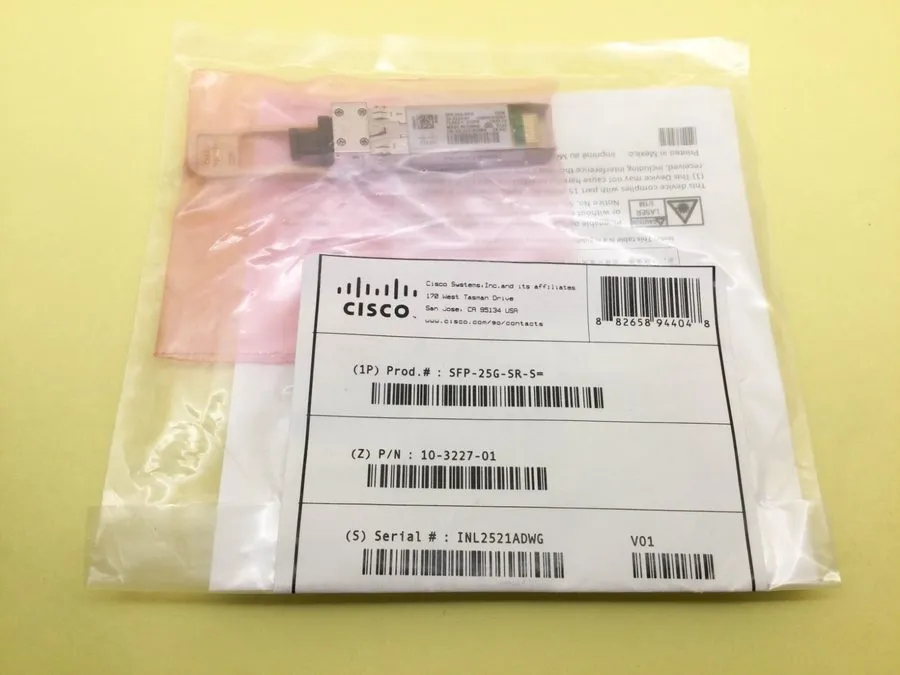 Трансивер Cisco SFP-25G-SR-S 25GBASE-SR SFP28 Transceiver 850nm 100m MMF LC