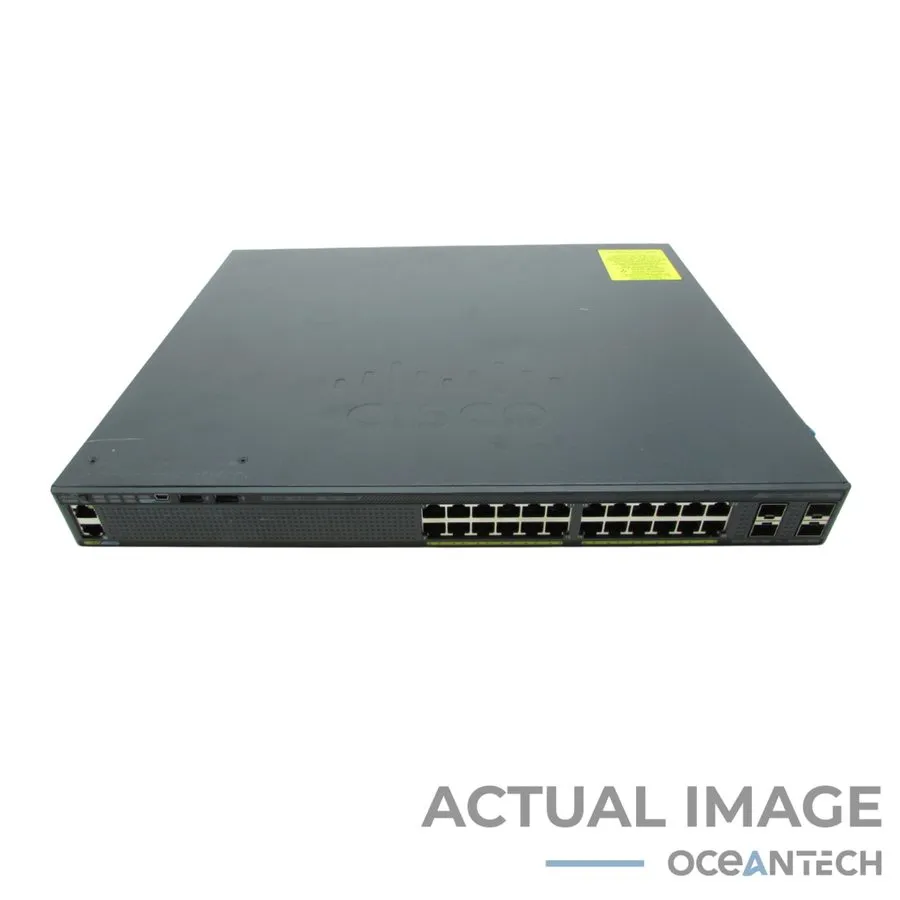 Коммутатор Cisco WS-C2960X-24PS-L 24-Port Gigabit PoE+ 370W Managed Switch