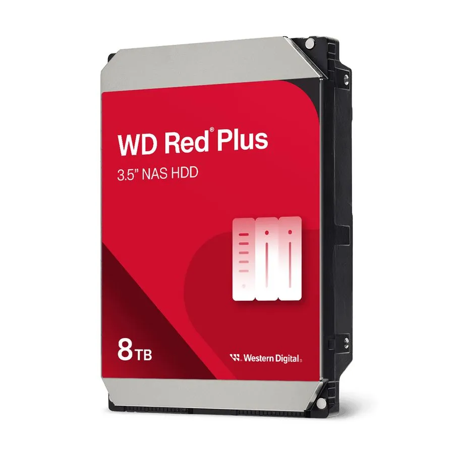 Жёсткий диск Western Digital WD 8TB Red Plus NAS SATA HDD Internal HDD WD80EFPX