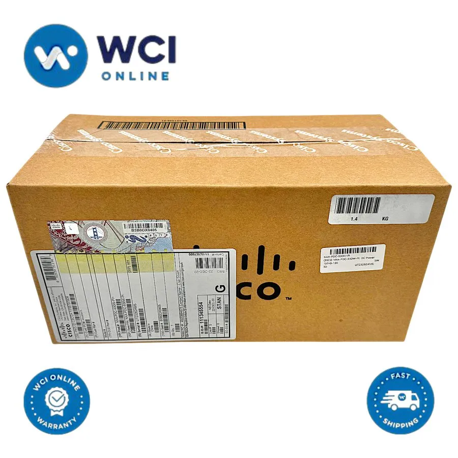 Коммутатор Cisco NXA-PDC-930W-PI Cisco Nexus 9000 930W DC PS, Port-side Intake