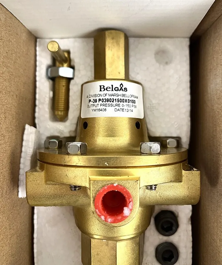 Трубопроводная арматура BELGAS P-39 P039021500X0100 PRESSURE REGULATOR 0/150PSI 