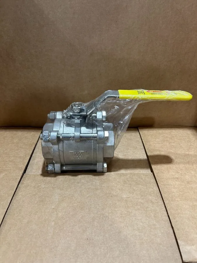 Клапан Jomar T-SS-1000N-4B 2"Npt Ball Valve Stainless Steel CF8M Full Port 1000W