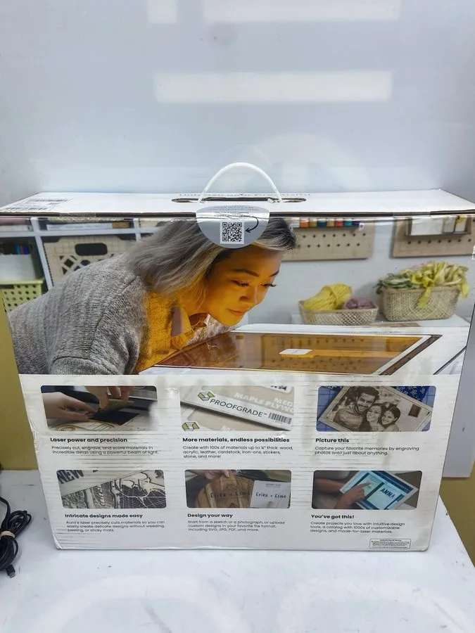 Лазерный гравёр Glowforge Aura Laser Engraver GFD200 2-4 Day Delivery Taxes Incl