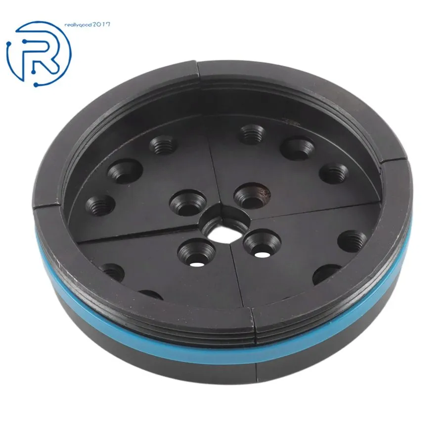 Режущий инструмент 4" 4 Jaw- Self-Centering Lathe Chuck Set 1"×8TPI Thread & 3/4 — фото лота 1